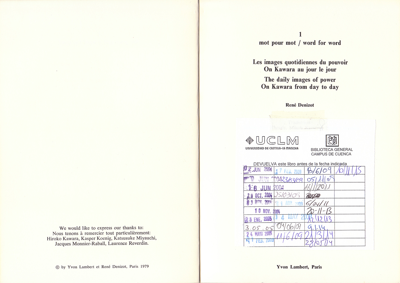 My On Kawara